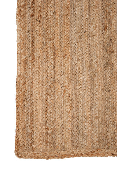 Tapis Rectangle Jute Naturel 120X180Cm