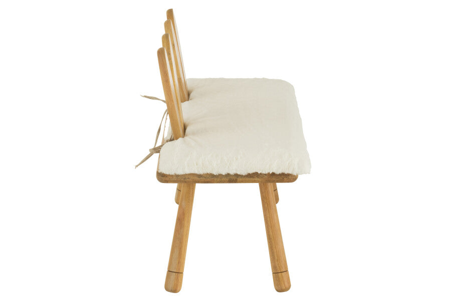 Chaise enfant Bunny 2 People Wood Natural