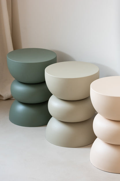 Table Gigogne Lise En Fer Ivoire